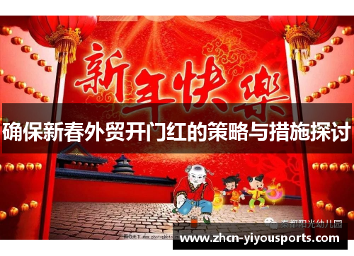 确保新春外贸开门红的策略与措施探讨